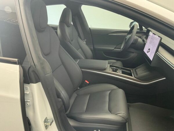 Tesla Model S front seat