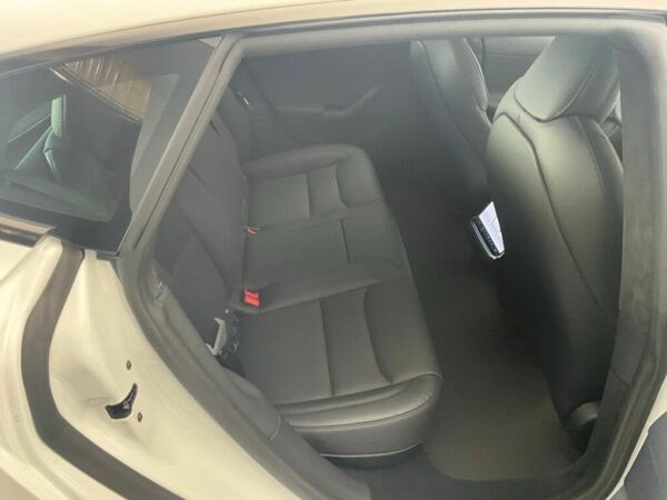 Tesla Model S rear seat