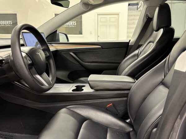 Tesla Model Y front seat