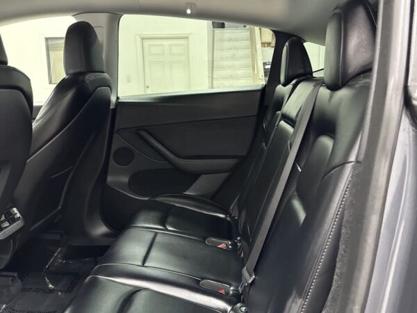 Tesla Model Y rear seat