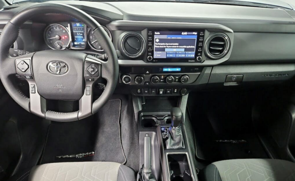 Toyota Tacoma cockpit