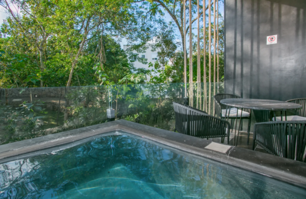 Tulum Mexico Apartment balcony