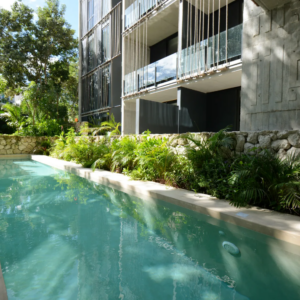 Tulum Mexico Apartment swimming pool