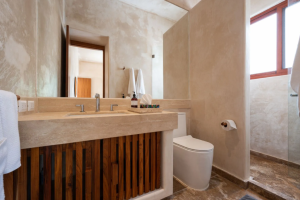 Tulum Mexico Penthouse bathroom