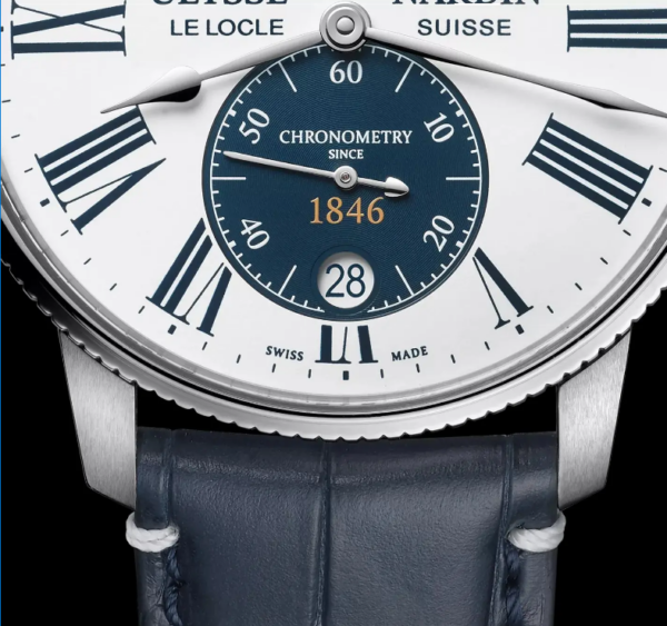 Ulysse Nardin Marine dial, strap