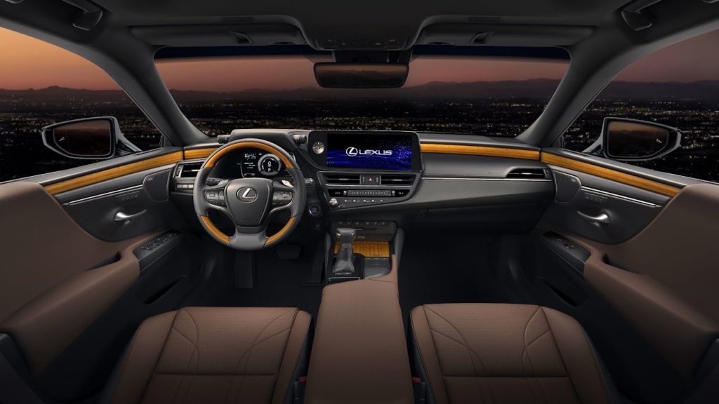 lexus ES interior 