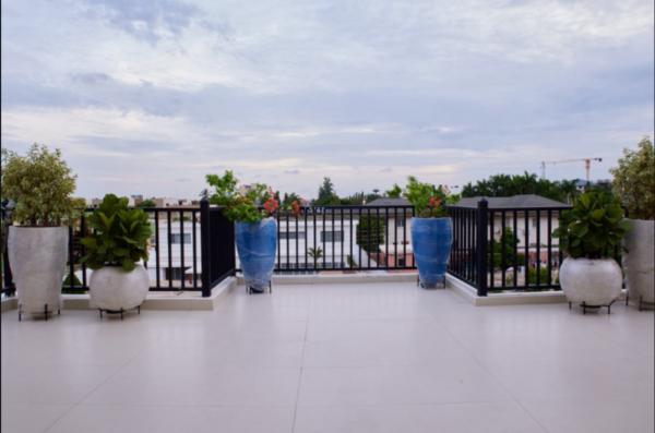 Accra Ghana House balcony