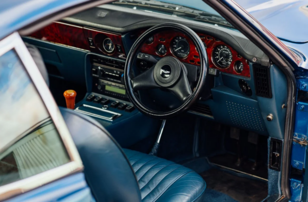 Aston Martin Vantage cockpit