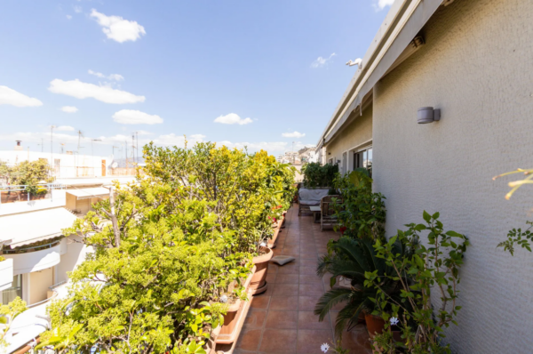 Athens Greece Penthouse balcony