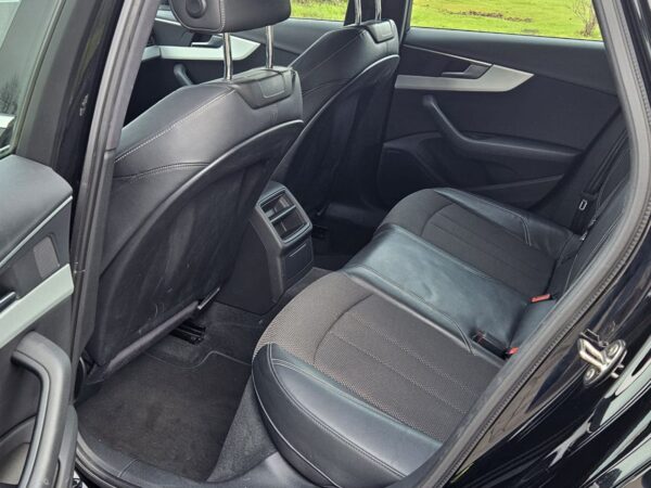 Audi A4 rear seat