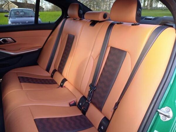 BMW M3 rear seat