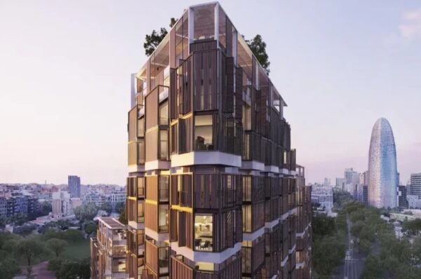 Barcelona Spain Apartment building