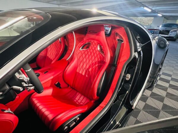 Bugatti Chiron interior, seats