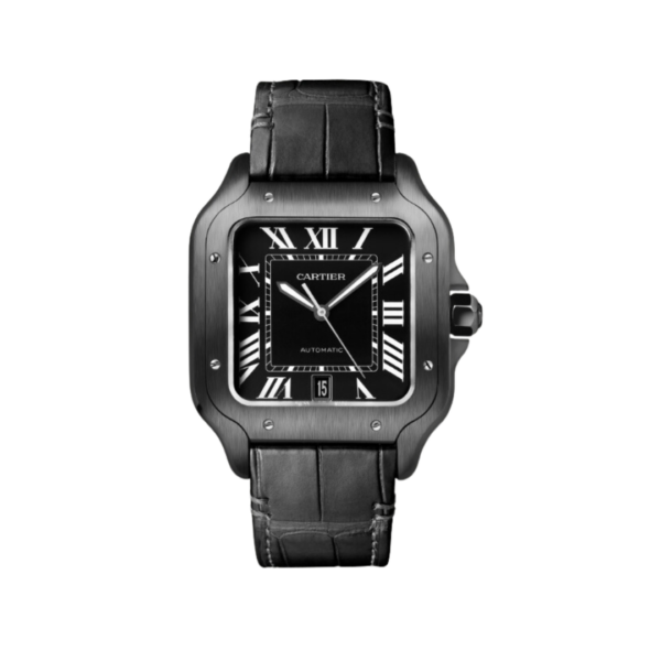 Cartier Santos bitcoin, crypto, luxury watches