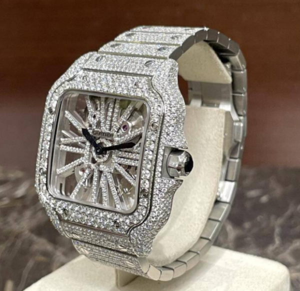 Cartier Santos bezel