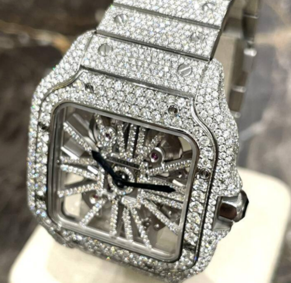 Cartier Santos crown