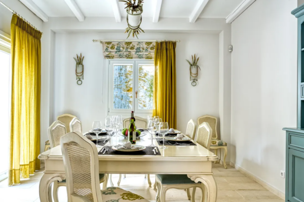 Corfu Greece House dining room