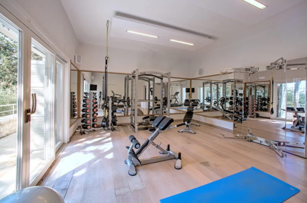 Corfu Greece House fitness room