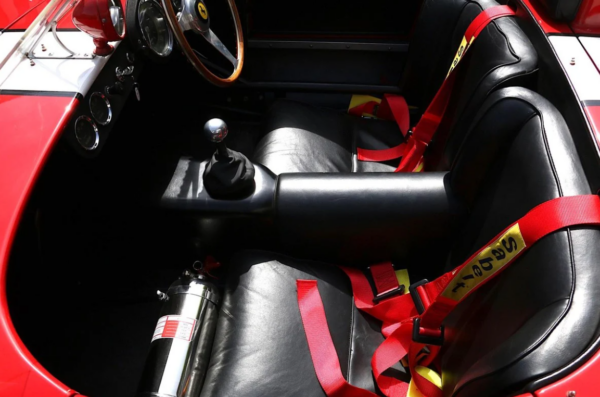 Ferrari 250 Testarossa front seat, interior