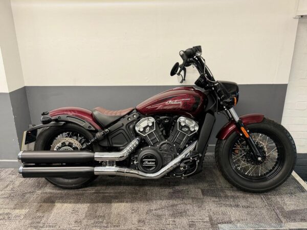 Indian Scout Bobber side view