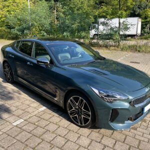 KIA Stinger bitcoin, crypto, luxury vehicles