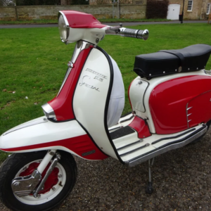 Lambretta LI150 bitcoin, crypto, luxury vehicles