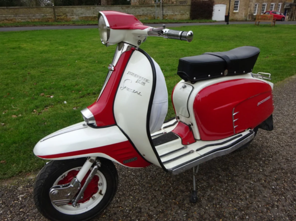 Lambretta LI150 bitcoin, crypto, luxury vehicles