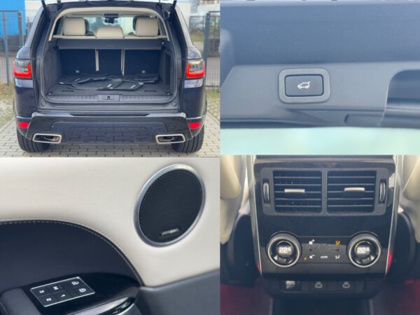 Land Rover Range Rover boot, console