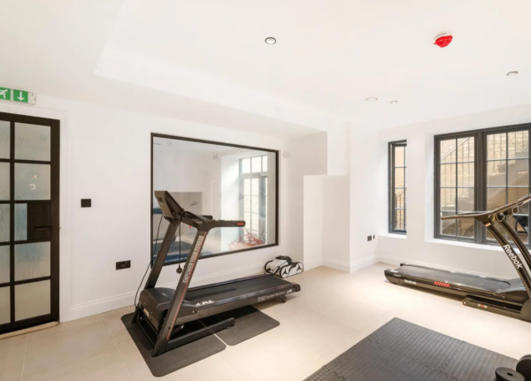 London United Kingdom House fitness room