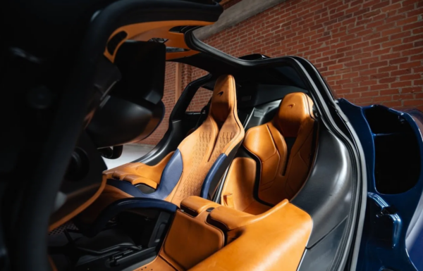 McLaren Speedtail interior seats