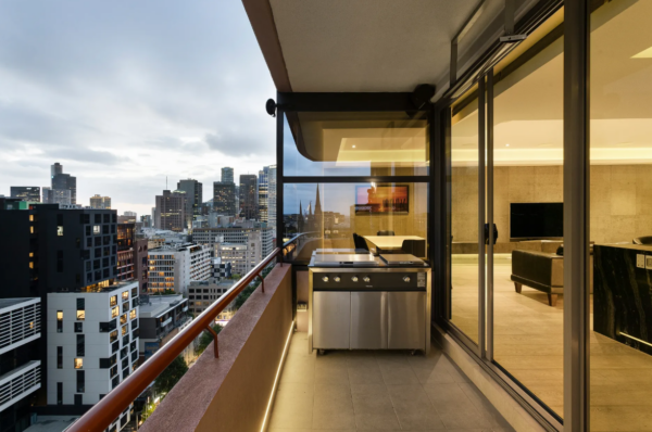 Melbourne Australia Penthouse balcony