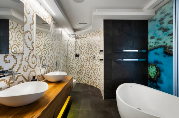 Melbourne Australia Penthouse bathroom