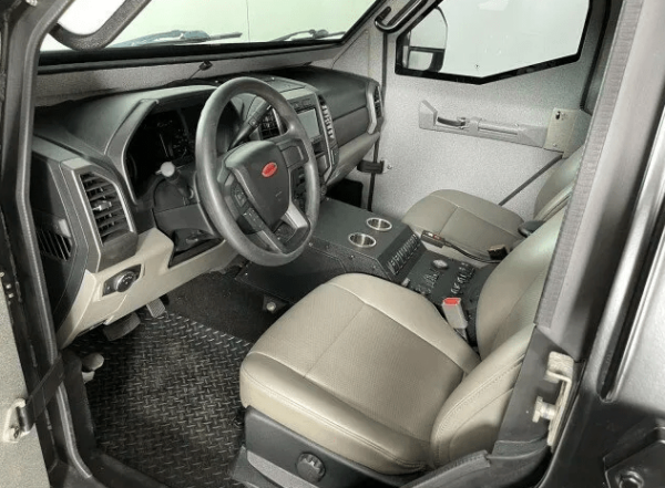 Terradyne Gurkha cockpit