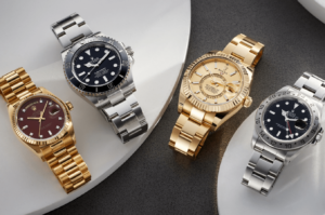 luxury watches, bitcoin, crypto