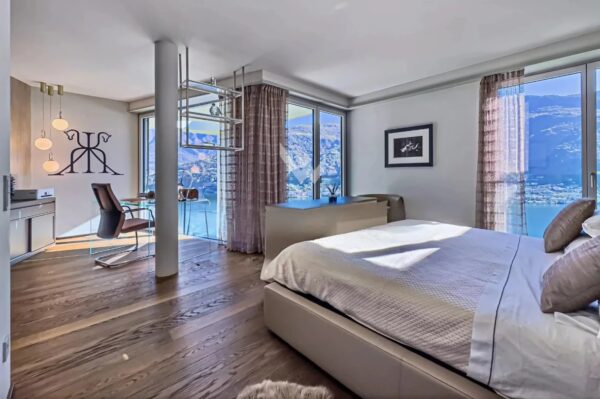 Vico Morcote Switzerland House bedroom