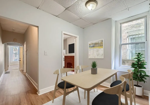 Baltimore Maryland United States Townhouse dining area