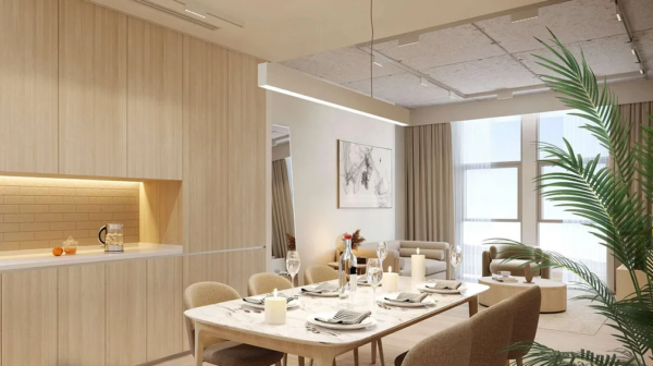 Dubai United Arab Emirates Apartment dining room