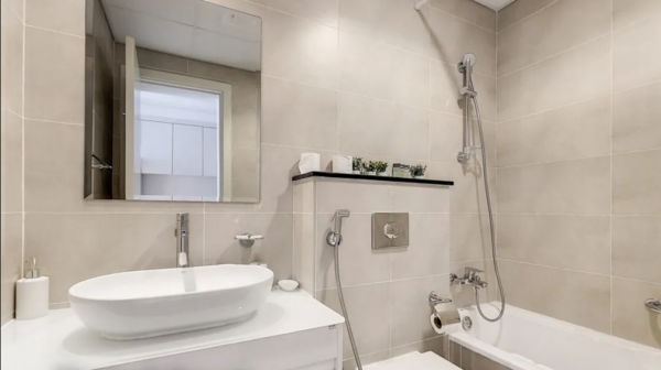 Dubai United Arab Emirates Apartment bathroom