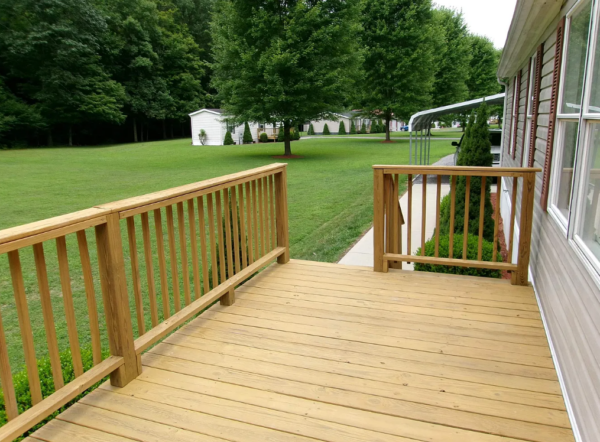 Fairmont United States House patio