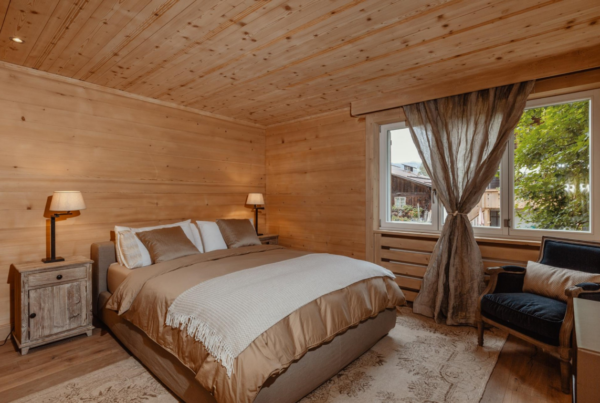 Gstaad Switzerland Apartment bedroom