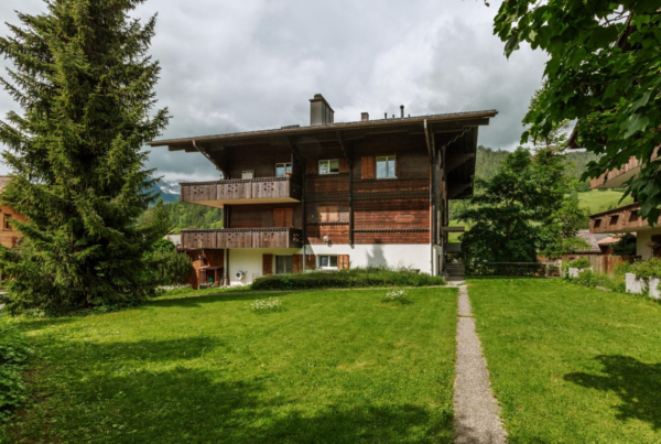 Gstaad Switzerland Apartment view