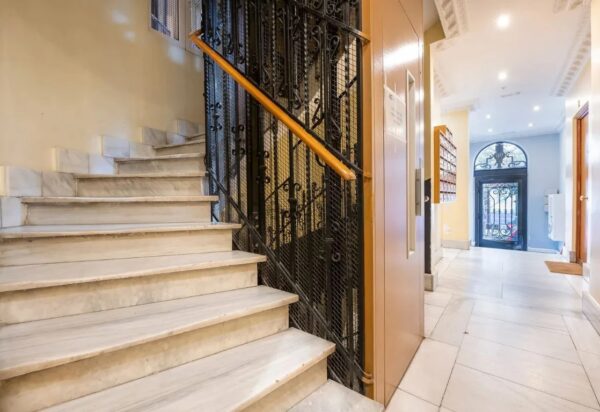 Madrid Spain Apartment staircase