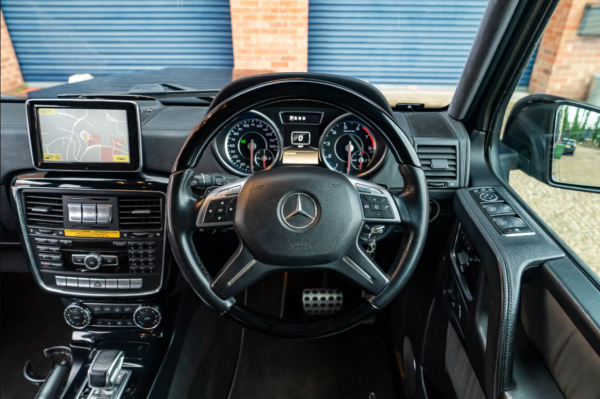 Mercedes-Benz G63 AMG cockpit