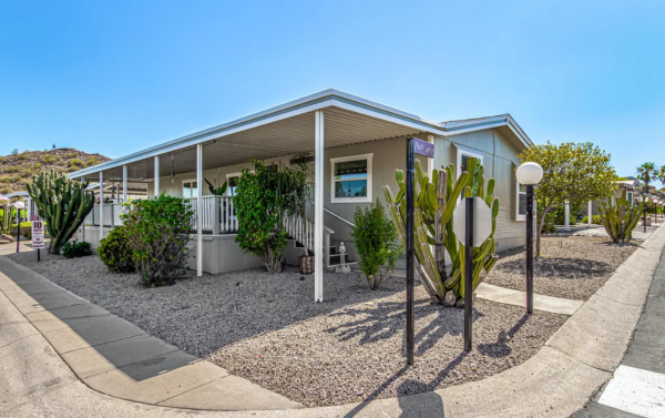 North Phoenix United States House backyard