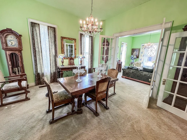 Palestine United States House dining area