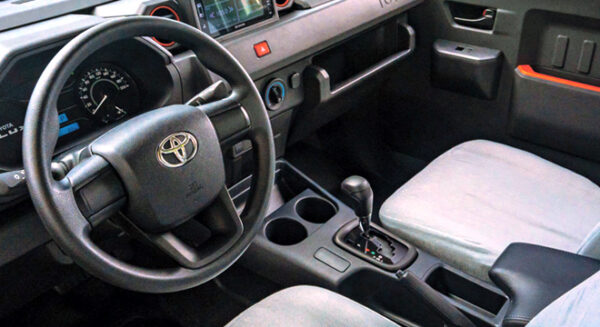 Toyota Tamaraw cockpit