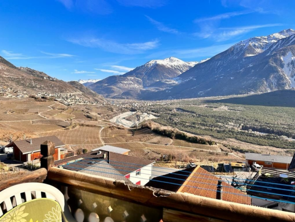 Valais Switzerland Apartment view