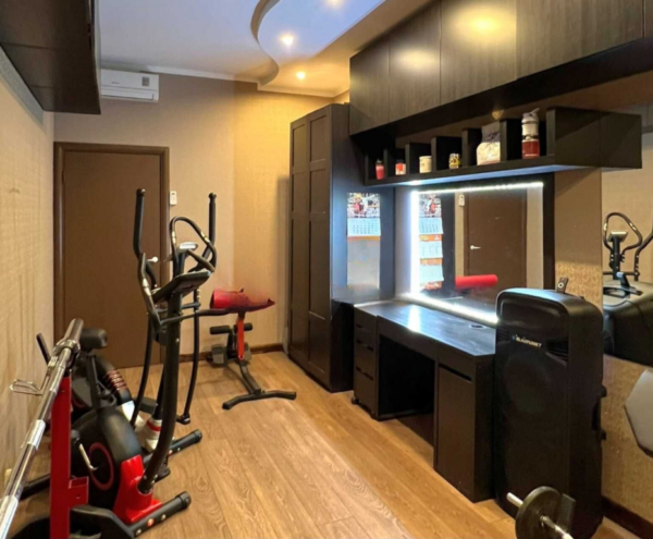 Riga Latvia Apartment fitness room