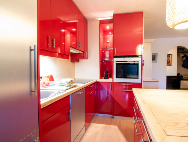 Torgon Switzerland Apartment kitchen